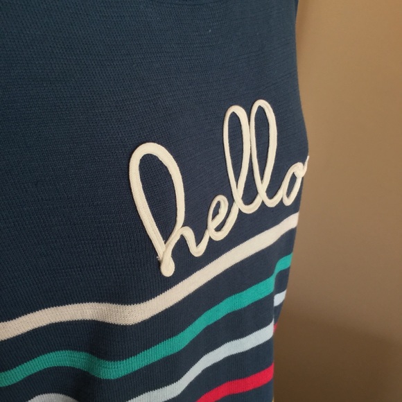 💫Super Cute Hello Sweater💫 - Picture 3 of 5